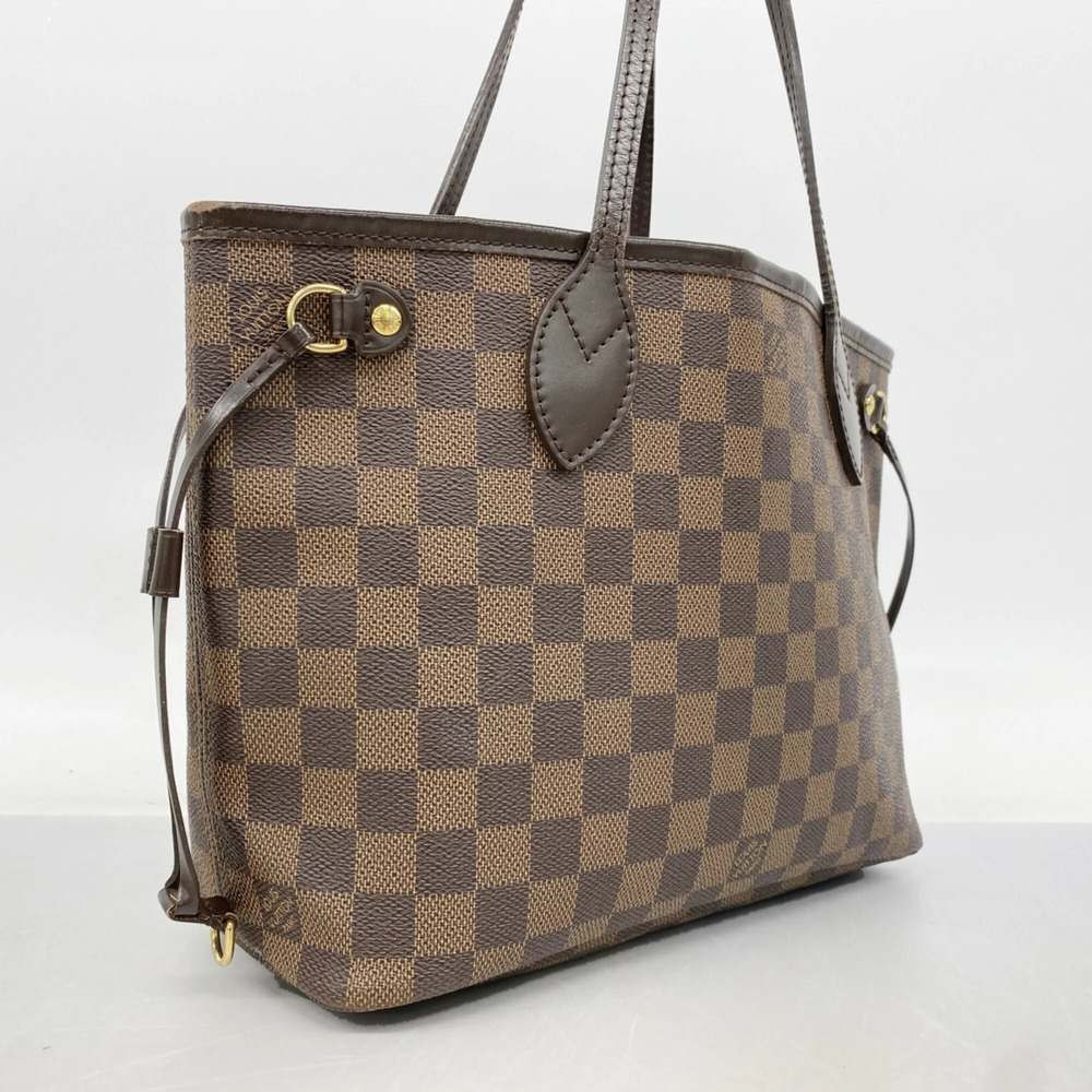 LOUIS VUITTON Brown Damier Neverfull PM Tote Bag - Picture 2 of 13